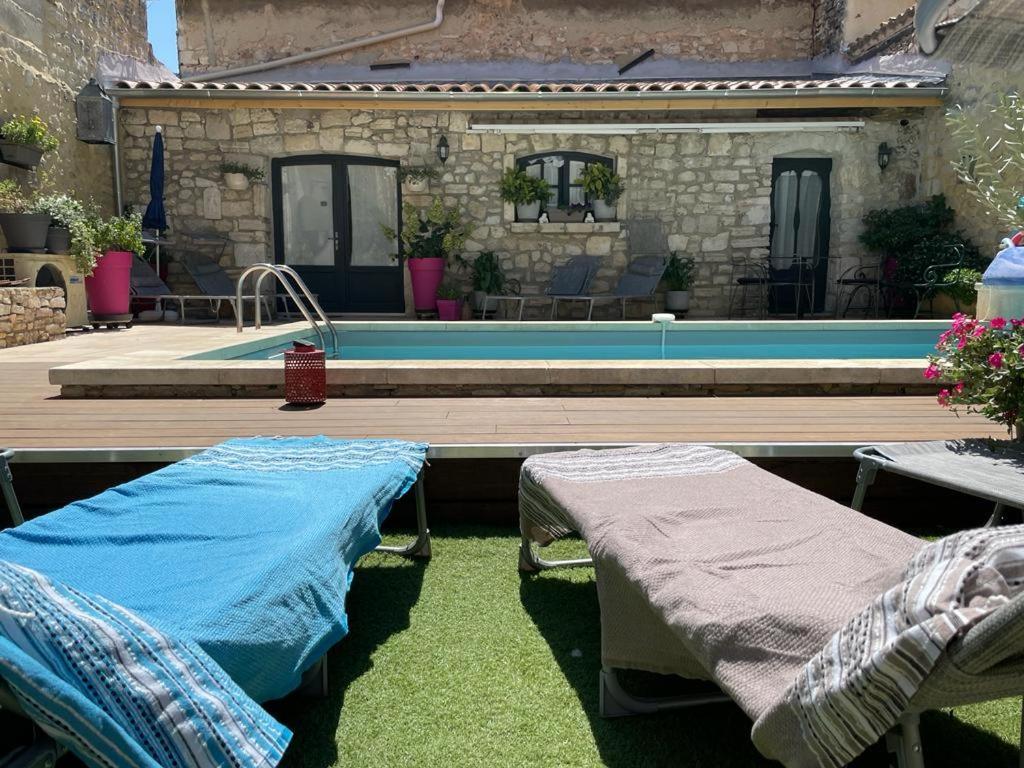 Maison D'Hotes Payan Champier Saint-Paul-Trois-Chateaux Luaran gambar